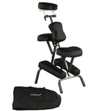 Black New BestMassage 4" Portable Massage Chair Tattoo Spa Free Carry Case 8B